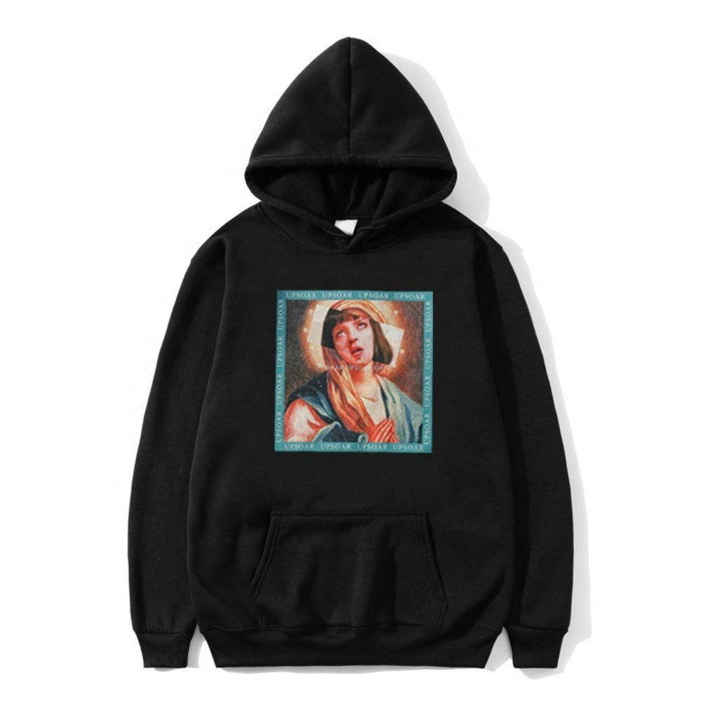 

New autumn/Winter 2020 fashion comfortable men women for European and American street hoodies, Black