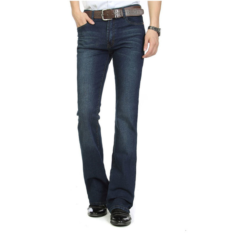 

Brim Pants, Men's New Dark Blue Microhorn Korean Skinny Male Jeans, Size 26-38 40. 4kc2