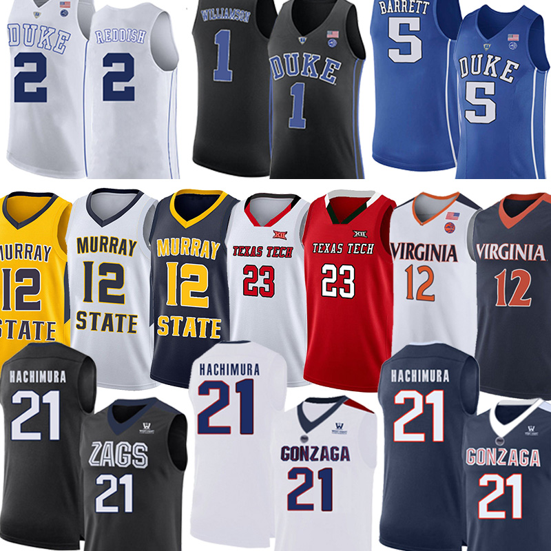 

NCAA Anthony Edwards James Wiseman LaMelo Ball Deni Avdija Killian Hayes Tyrese Haliburton Obi Toppin Basketball Jerseys, Black