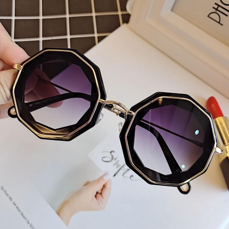 

Sunglasses Irregular Polygon Personalized Fashion Female