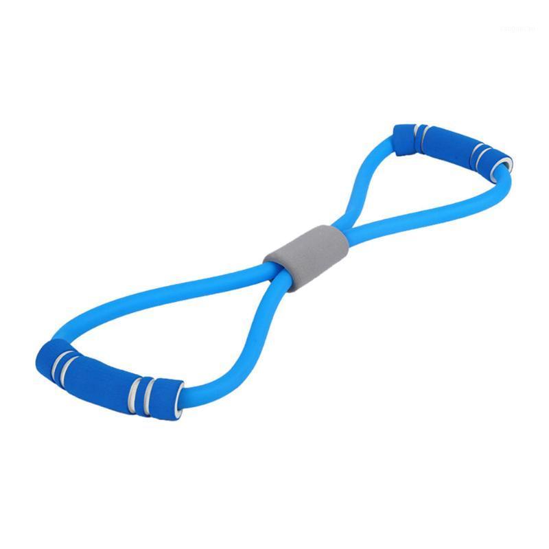 

8-Shape Yoga Pull Rope Tube Pilates Resistance Band Sport Fitness Gym Rally Tool1