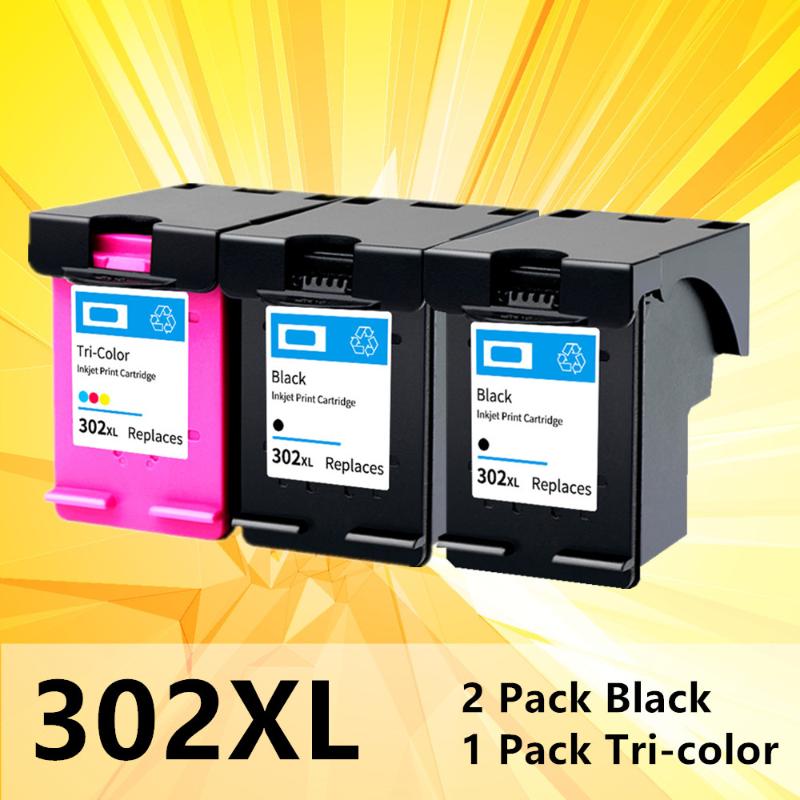 

Compatible 302XL ink cartridge for 302 XL for 302 Deskjet 2130 2135 1110 3630 3632 Officejet 3830 3834 4650 printer