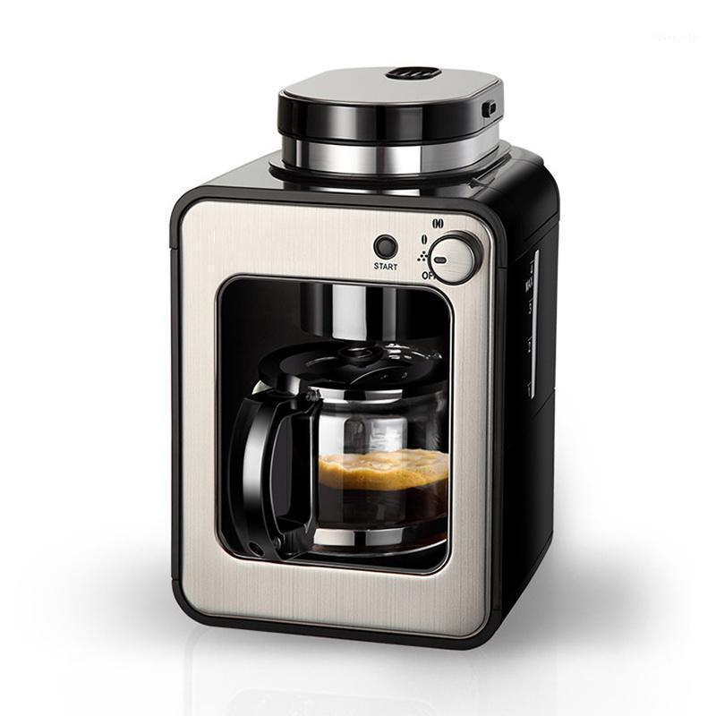 

Coffee Maker Home Automatic American Coffee Machine 580ml Drip Type Small 600w Grinding Bean Integrated Office Machine ZG1