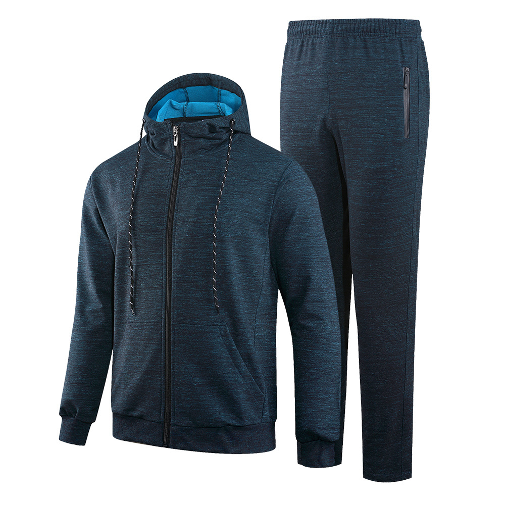 

2021 of New Men Sets Clothes Sweatpants Mens Training Man with Sportswear Suit Coat K58 C9TO, Black
