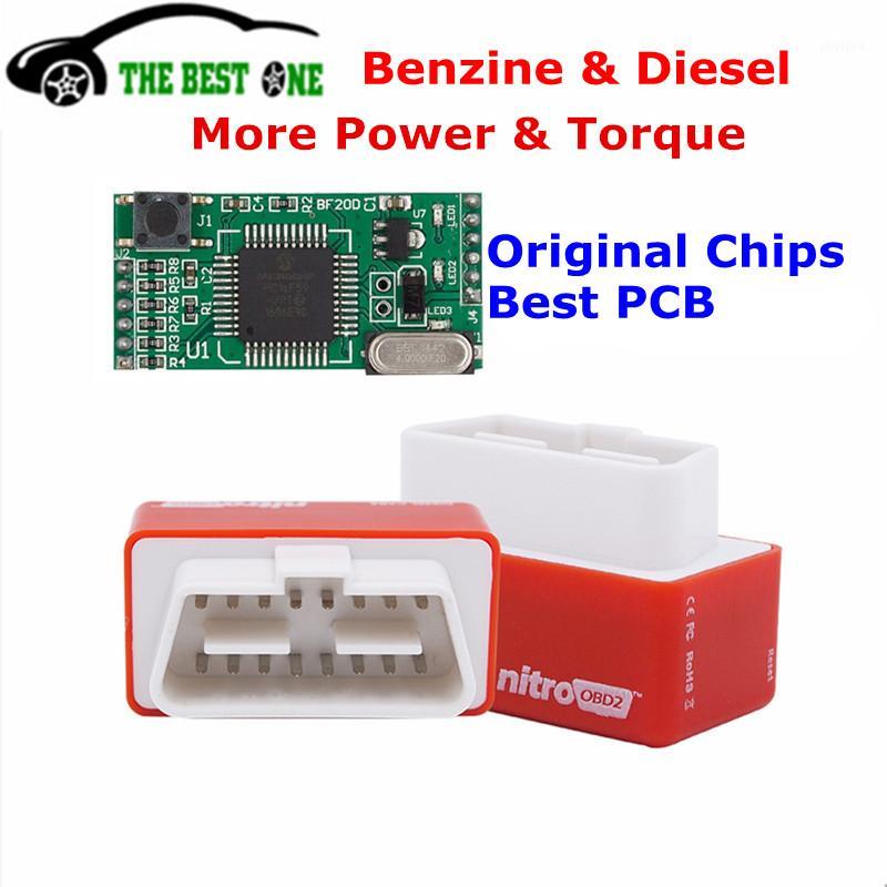 

Increase Hidden Power Nitro OBD2 Benzine Chip Tuning Box Plug And Drive Full Chips NitroOBD2 Diesel Car Performance More Torque1