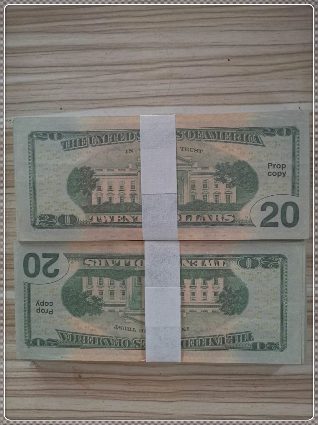 

High quality wholesale 100 pieces/package Bar atmosphere props American paper currency dollar paper money Props fast shipping 20-5