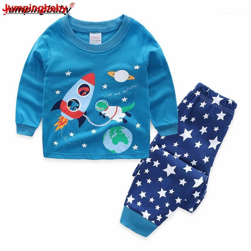 

Jumpingbaby 2020 Boys Pajamas Kids Clothes Pyjama Enfant Pajama Set Baby Boy Nightgown Pijamas Conjunto Infantil Toddler Pjs New1, Boys pajamas p8018