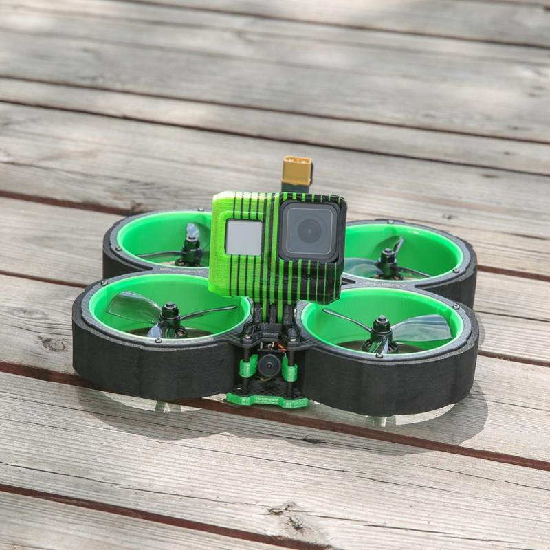 

IFlight Green Hornet V2 3Inch Cinewhoop 145mm SucceX-E Mini F4 35A ESC 300mW VTX Caddx EOS2 XING-C 1408 4S/6S Duct Racing Drone