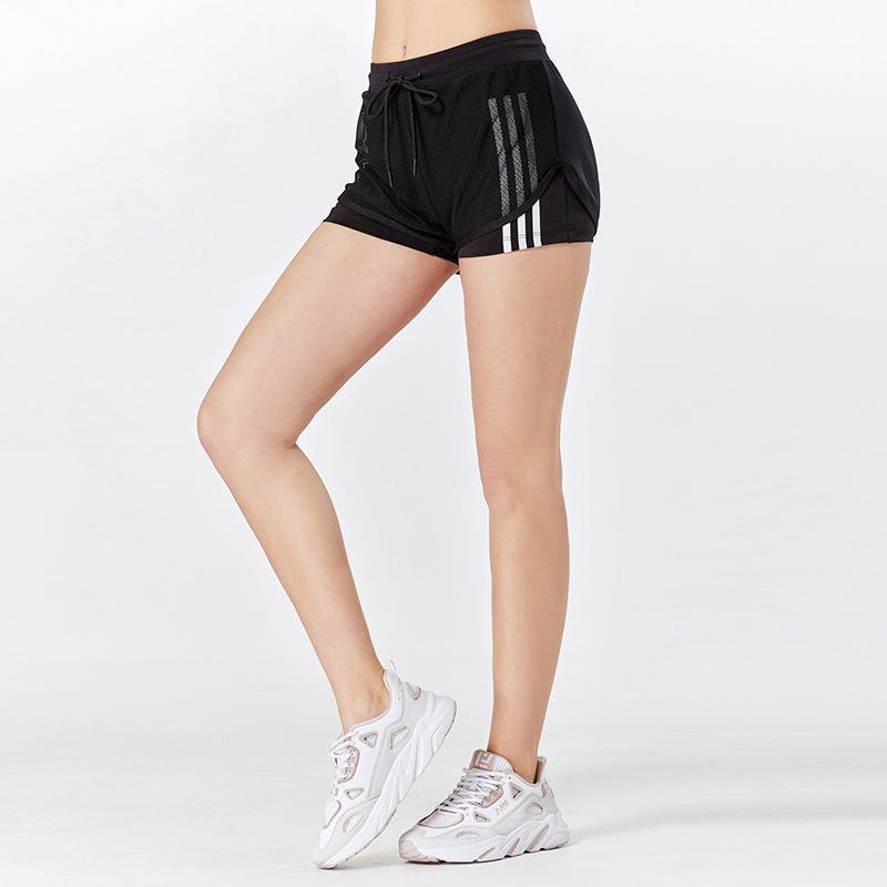 

2020 NEW Sports Shorts Women' Yoga Pants Running Hot Pants Fitness Shorts Compression Women Jogging Sports1, Black