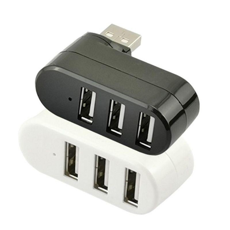 

3 Port Multi 2.0 USB Hub Mini USB Hub High Speed Rotate Splitter Adapter For Laptop Notebook For PC Computer accessories