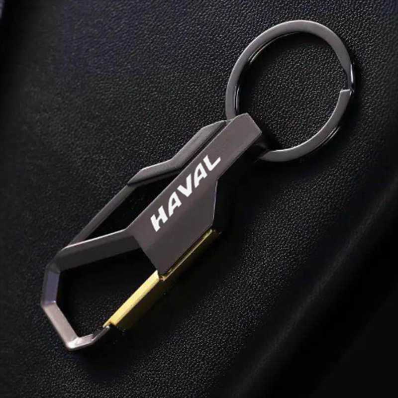 

Laser engraved metal keychain car keychain key ring key management ring chain for Great Wall Haval H6 C50 F7 H9 M6 H5 F7X H6