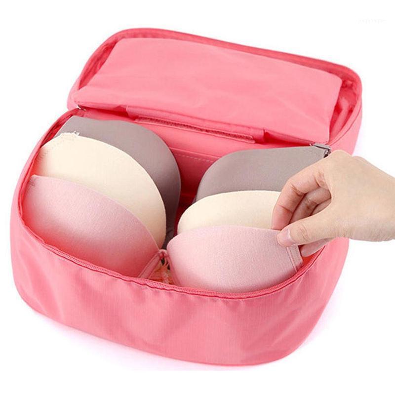 

Waterproof Underwear Bra Storage Bag Women Storage Clothes Organizer Case Cosmetic Makeup Pouch Cases Bags For Travel Trip1