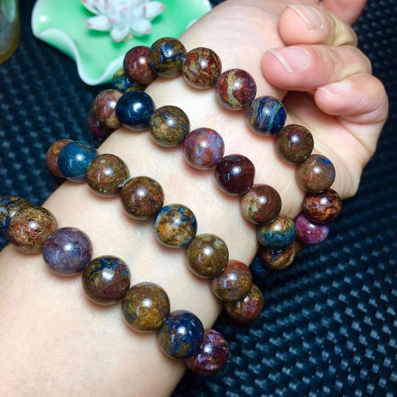 

Bangle Fashion 100% Natural Peter Stone Bracelet Namibian Tempest Eagle Eye Crystal