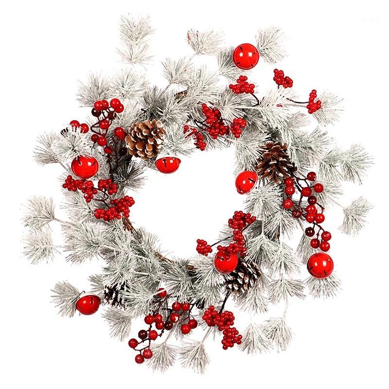 

1Pcs 45cm for Front Door Natural Rattan Christmas Farmhouse Holiday Home Decorations Garlands1, Multi