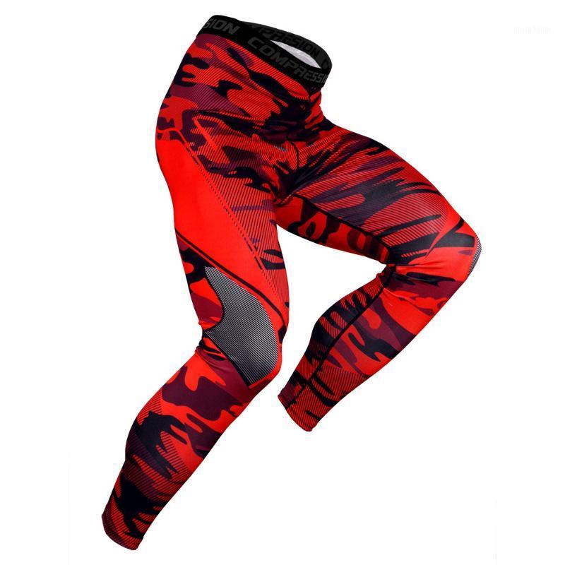 

Men Pro Quick Dry Compression Camouflage Print Running Tights Sport Leggings Men' GYM Fitness Training Stretch Slim Sport Pants1, Style 6
