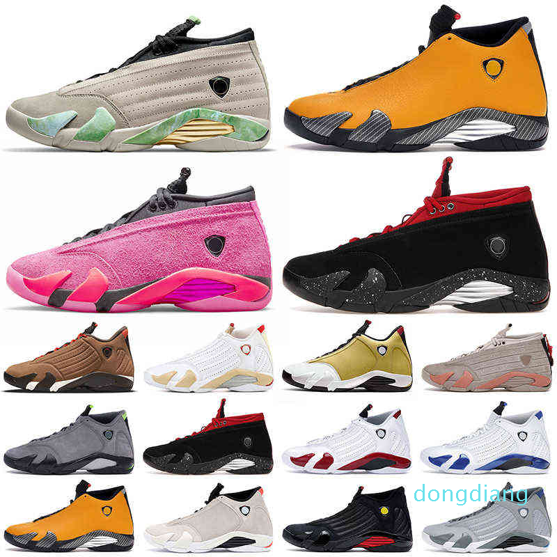 

Jumpman 14 Basketball Shoes 14s Men Shocking Pink Fortune Winterized Archaeo Brown Red Lipstick Ginger Mens Trainers Sports Sneakers Jogging
