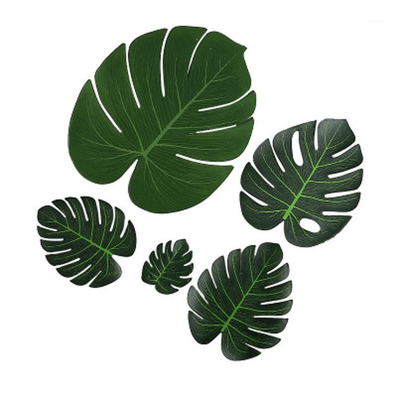 

12Pcs Artificial Tropical Palm Leaves for Hawaiian Luau Theme Party Decorations Home Garden Decoration1, 1pc 200cm
