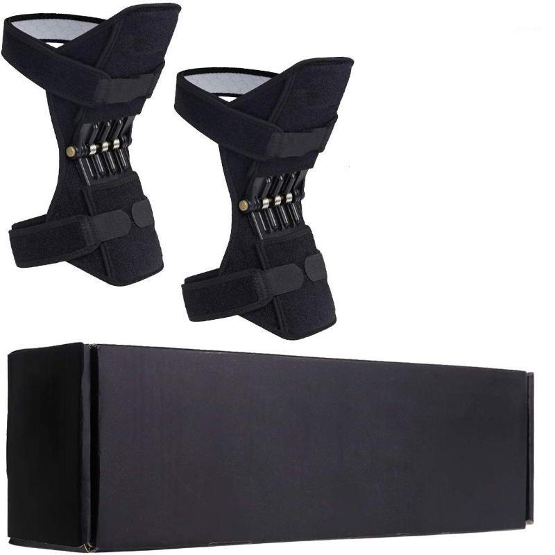 

Knee brace support Knee Pad Breathable Non-slip Lift Pain Relief For Joint Power Spring Force Stabilizer For Elder1, Single
