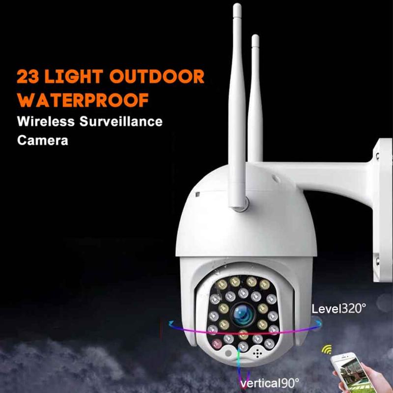 

1080P PTZ Wifi IP Camera Outdoor 4X Digital Zoom AI Human Detect Wireless Camera H.265 P2P ONVIF Audio 2MP Security CCTV