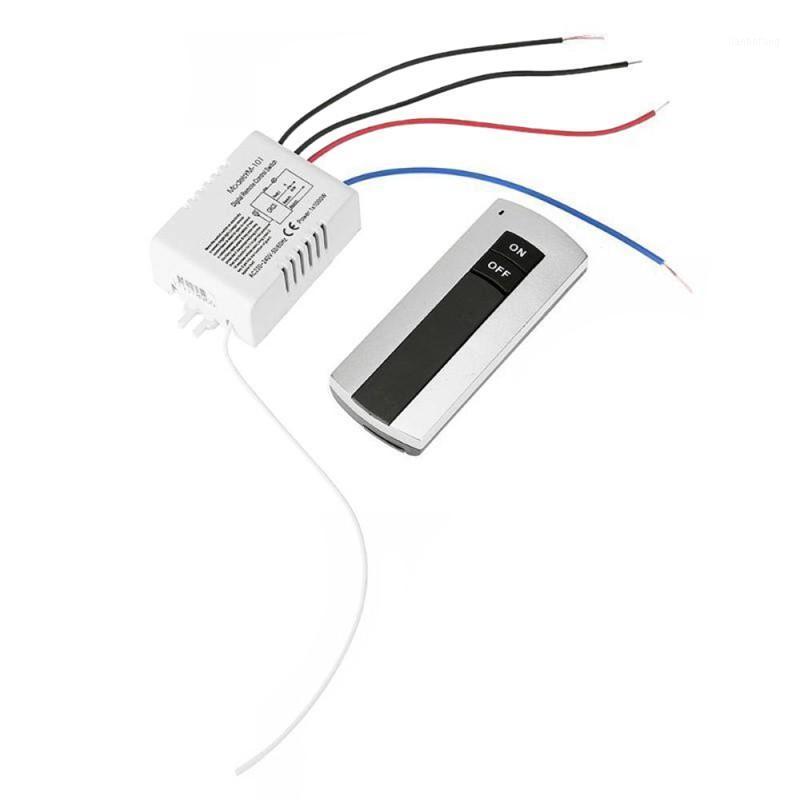 

Channel with Digital Transmitter 220V ON/OFF 1 Switch Wireless Relay Receiver Remote Control Light Lamp1