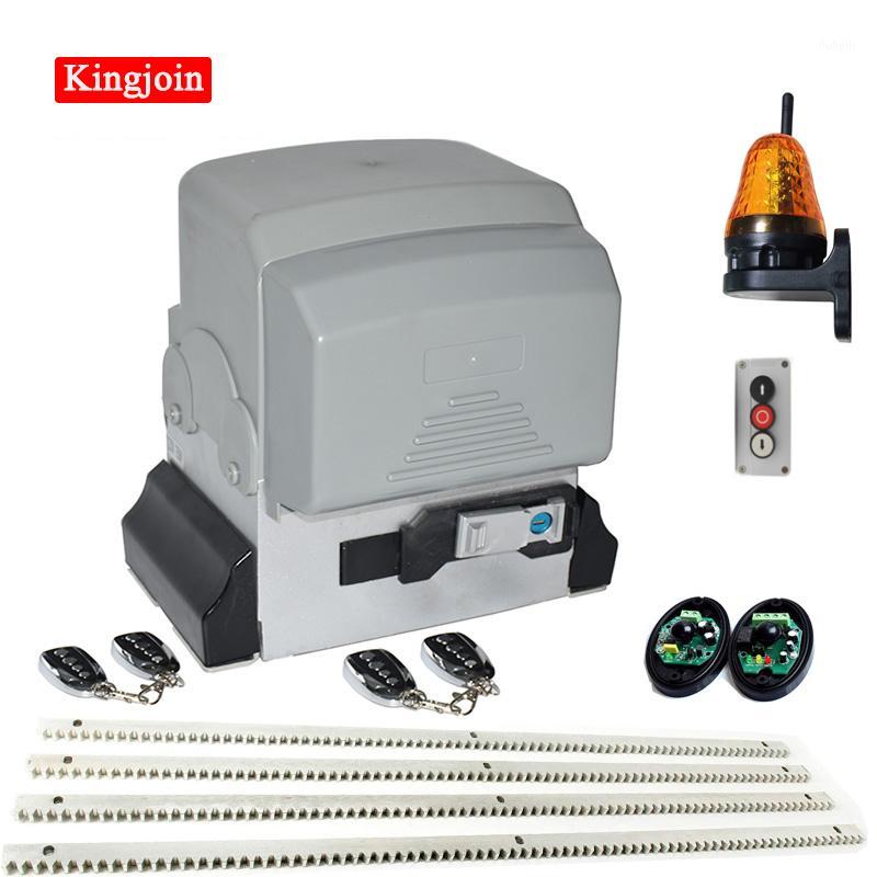 

High quality 1000W 2500kg Automatic GSM Sliding Gate Opener motor kit 8m racks Hardware with keyfobs for Sliding Gates Up to1