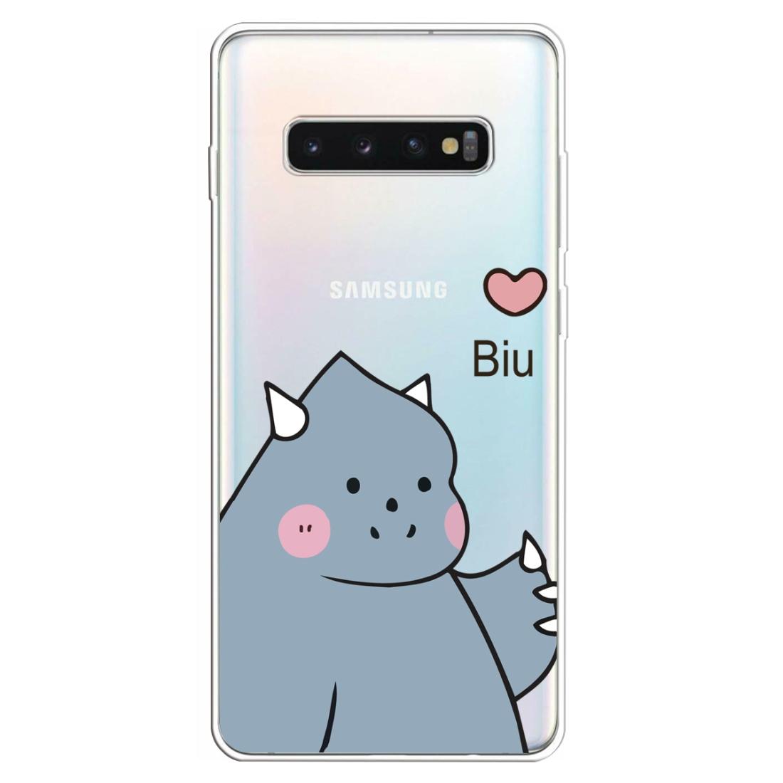 

For Galaxy S10 Plus Lucency Painted TPU Protective