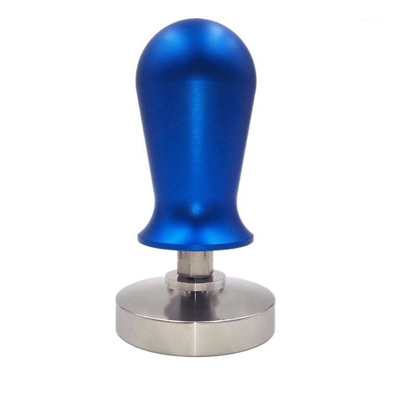 

New 51Mm Espresso Coffee Tamper Stainless Steel Constant Pressure Calibrated Barista Flat Base Coffee Bean Press Tamper1