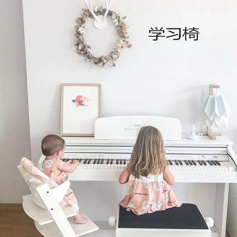 

Export Children's Growth Chair Baby Solid Wood Table And Chair Household Baby Learns To Eat Beech Stand