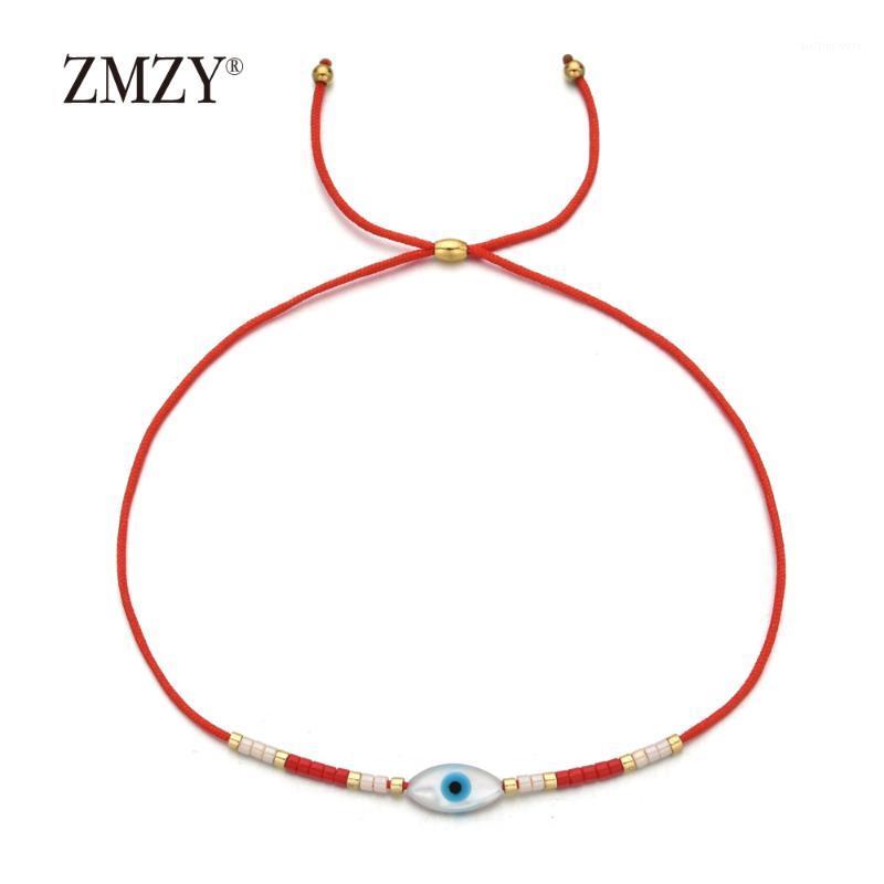 

ZMZY Thin Friends Glass Miyuki Beads Boho Lucky Evil Eye Bracelet Shell Charm Bracelet Women Girls Kids Talisman Jewelry Gifts1
