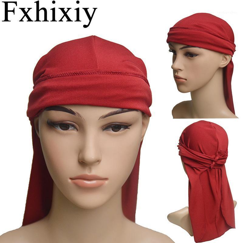 

Beanie/Skull Caps Spandex King's Durags Bandanas Turban Hat Long Wigs Doo Durag Biker Headhrap Headwear Pirate Hair Accessories1, Black