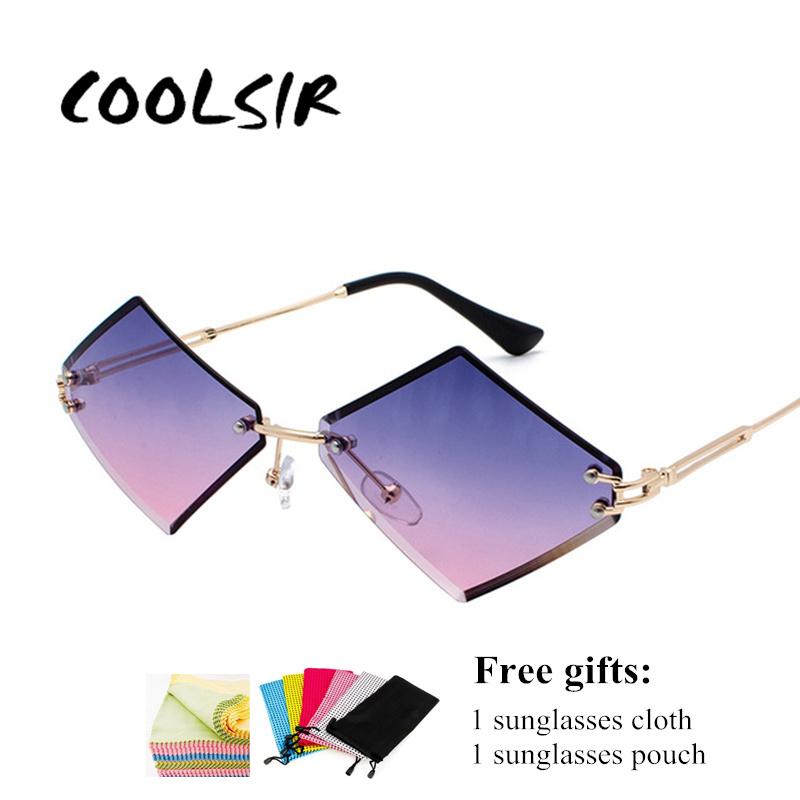 

COOLSIR Sunglasses Women Men Fashion Glasses Women Brand Designer Metal Frame Sun Glasses Cool Retro uv400