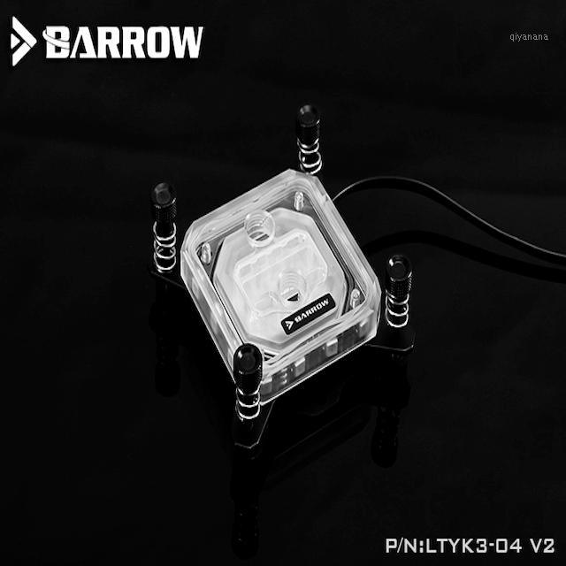 

Barrow LTYK3-04-V2, For Intel Lga115x CPU Water Blocks, LRC RGB v2 Acrylic Microcutting Microwaterway Water Cooling Block1