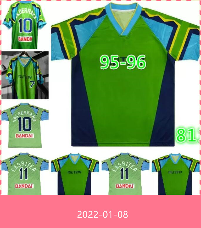

1996 1997 Tampa Bay Mutiny retro soccer jersey 96 97 home Valderrama Hejduk Lassiter vintage classic football shirt, 95-96