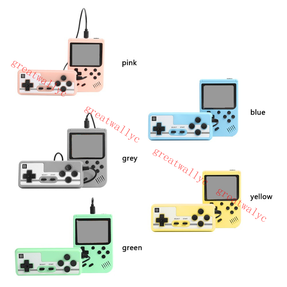 

500 In 1 Gameboy Retro Video Game Console Handheld Game Portable Pocket Game Console 3.0 Inch Mini Handheld Player for Kids Gift