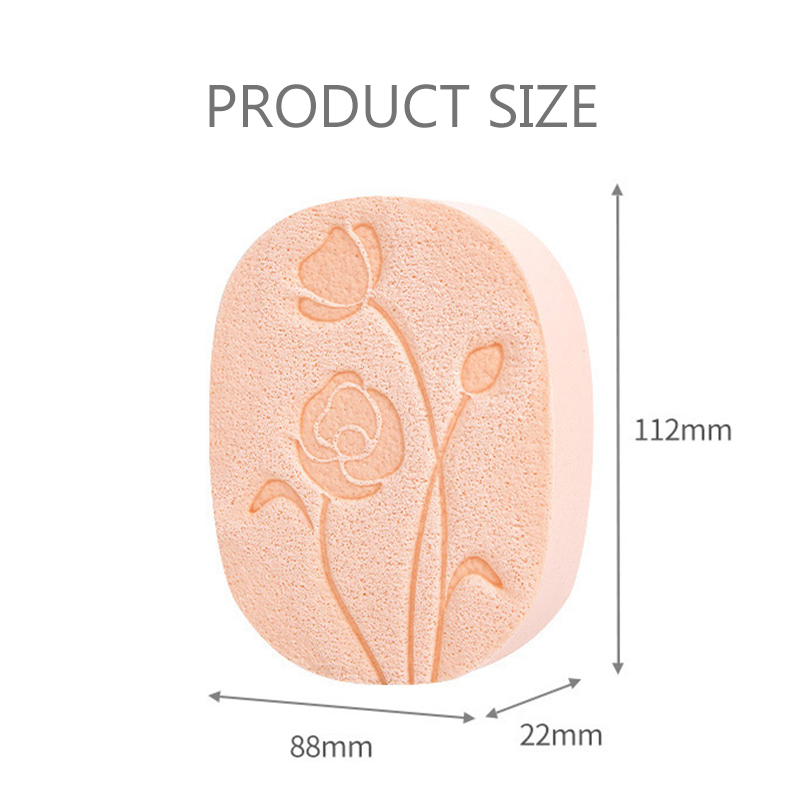 

NEW Natural Sponge Facial Peeling Wash Cleansing Makeup Removal Sponge Cosmetic Puff Flutter Skin Care Cleanser Tools
