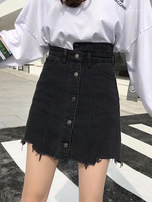 

Women' autumn and winter new style black denim skirt skirt winter women1