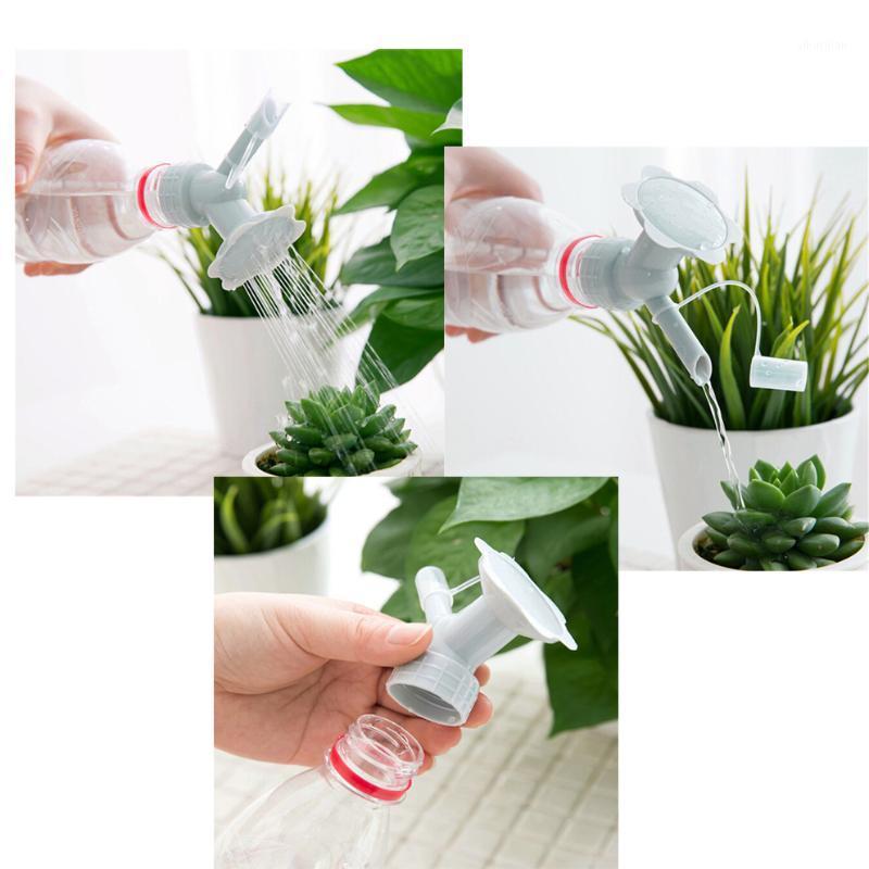 

Portable Household Potted Plant Waterer 2In1 Plastic Sprinkler Nozzle For Flower Waterers Bottle Watering Sprinkler1, As pic