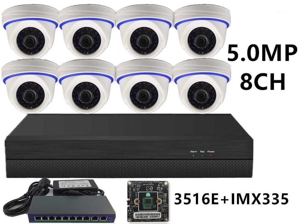 

8CH IP Surveillance Kit IP Dome Camera Indoor Plastic 5.0MP 4.0MP 3.0MP 2.0MP 16*5MP NVR 48V PoE Switch ONVIF P2P Cloud1