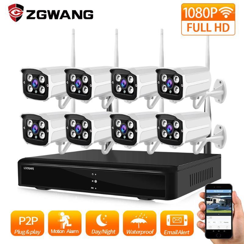 

8CH 1080P HD Wireless CCTV IP Camera System Wireless NVR Kit In/Outdoor IP66 Day/Night DIY Video IP Camera Surveillance System1