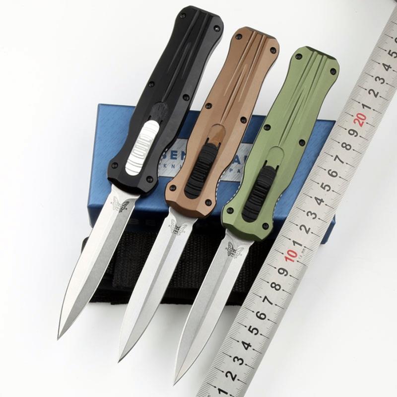 

Benchmade BM3320 Hunting AUTO 4600 KNIFE D2 Blade Outdoor 3400 INFIDEL Tactics 3300 3310 7035 Camping Automatic Knife 3350 Butterfly Cplcx