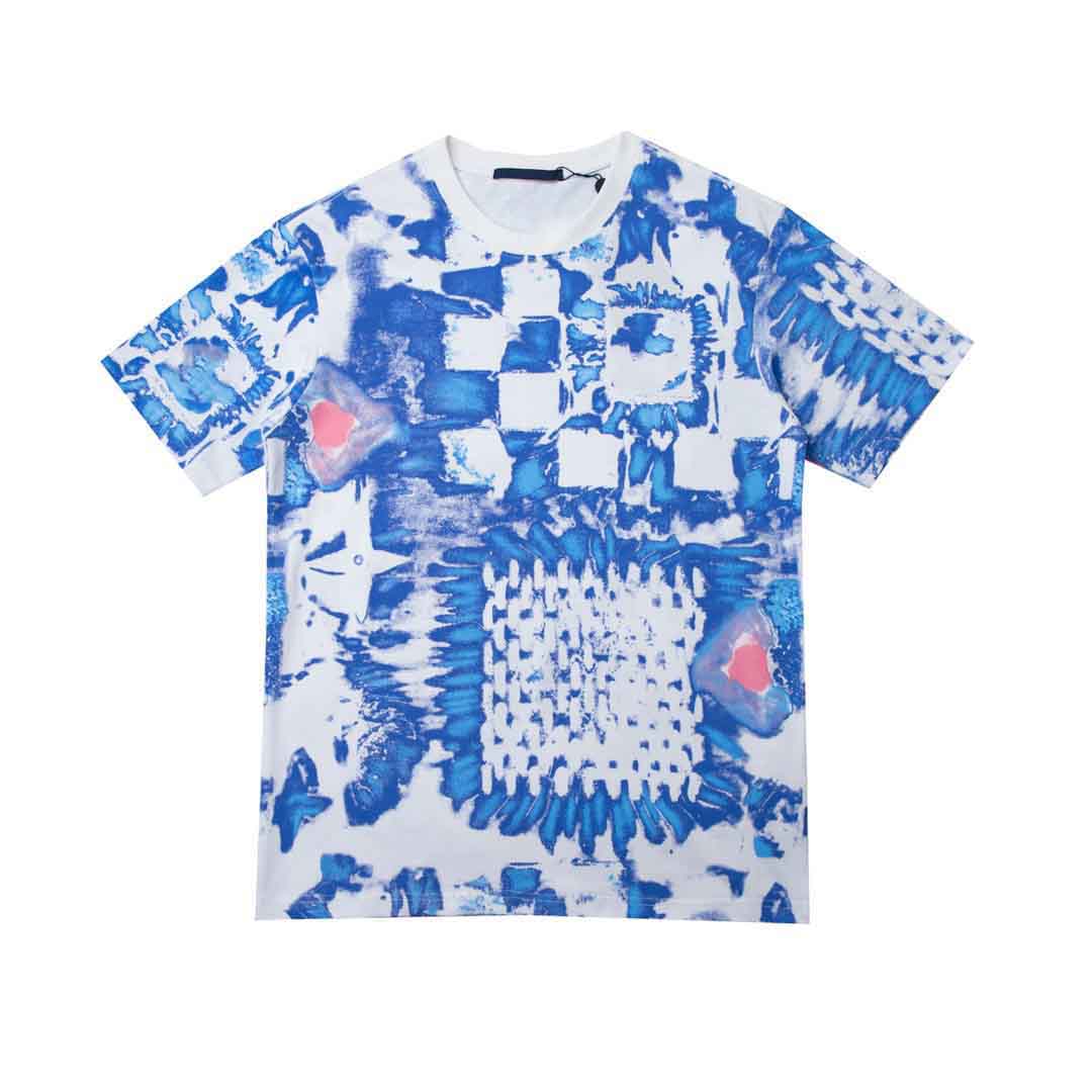 

2021ss spring and summer new high grade cotton printing short sleeve round neck panel T-Shirt Size: -l-xl-xxl-xxxl Color: black white x5ff4hd6, 32