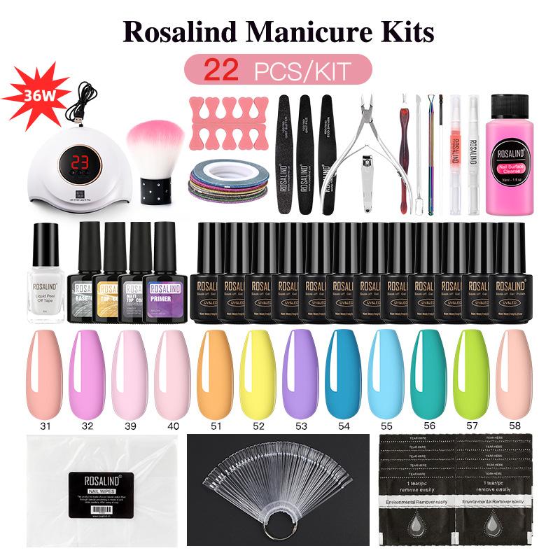 

Manicure Set Full Manicure Tool Beginners Open Shop Nail Polishing Care Unloading Set