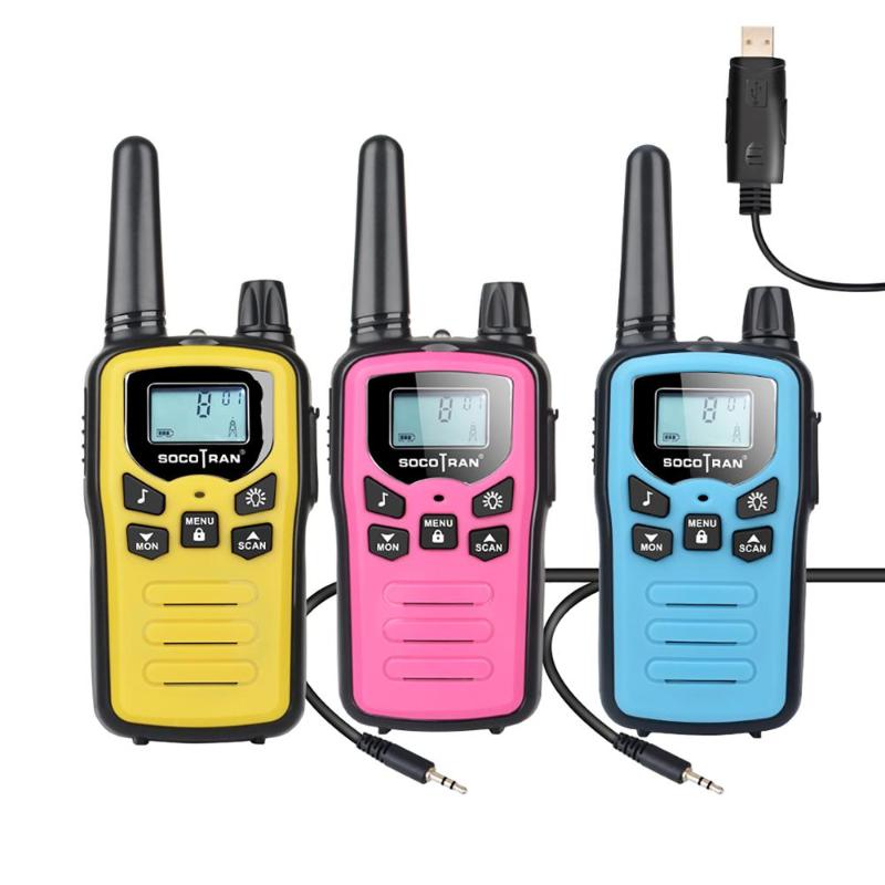 

Walkie Talkies Long Distance SOCOTRAN R60 PMR446/FRS Two Way Radio for Adults kids with VOX Monitor for Hiking Biking