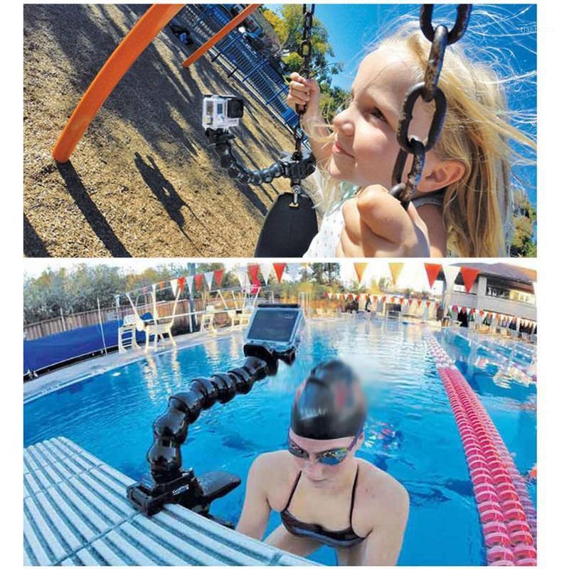 

flashing light YS connector snake arm camera shell bracket flashing light arm Diving photography equipment underwater1, White