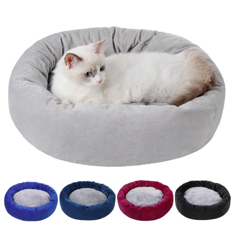 

Warm Pet Cat Bed Pet Cushion Kennel For Small Medium Large Dogs Cats Winter Warm House Puppy Mat Cat Litter Sleeping Bed#G30