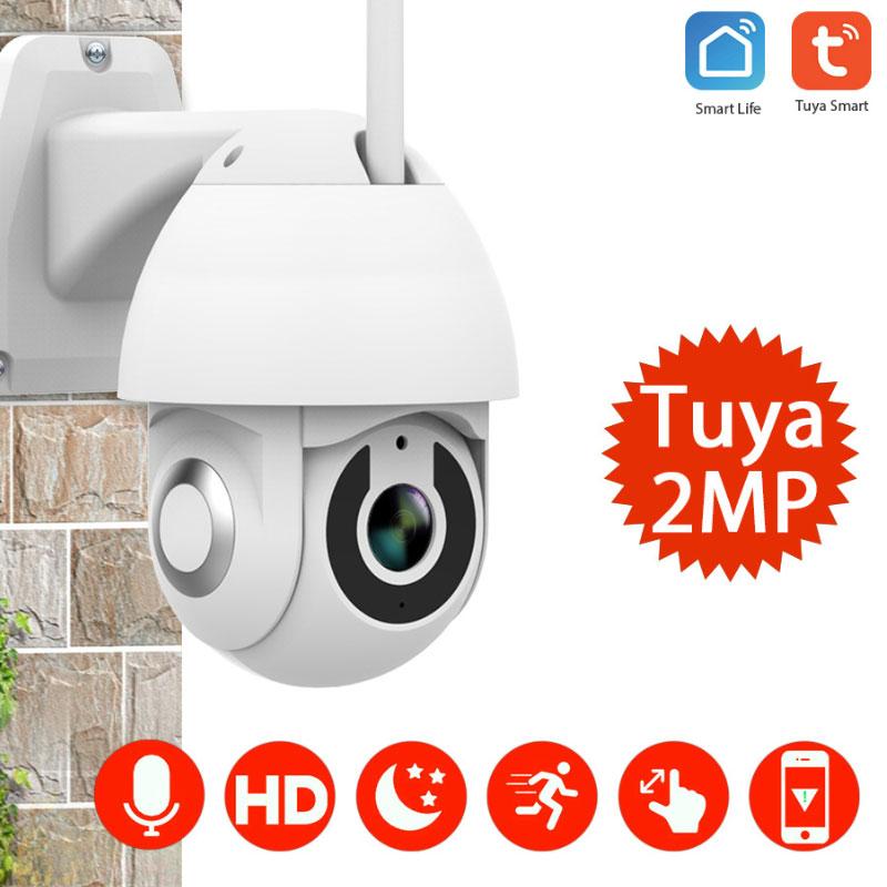 

Tuya smart auto tracking network wireless camera intelligent home wifi outdoor camera 1080P HD 2 million pixels