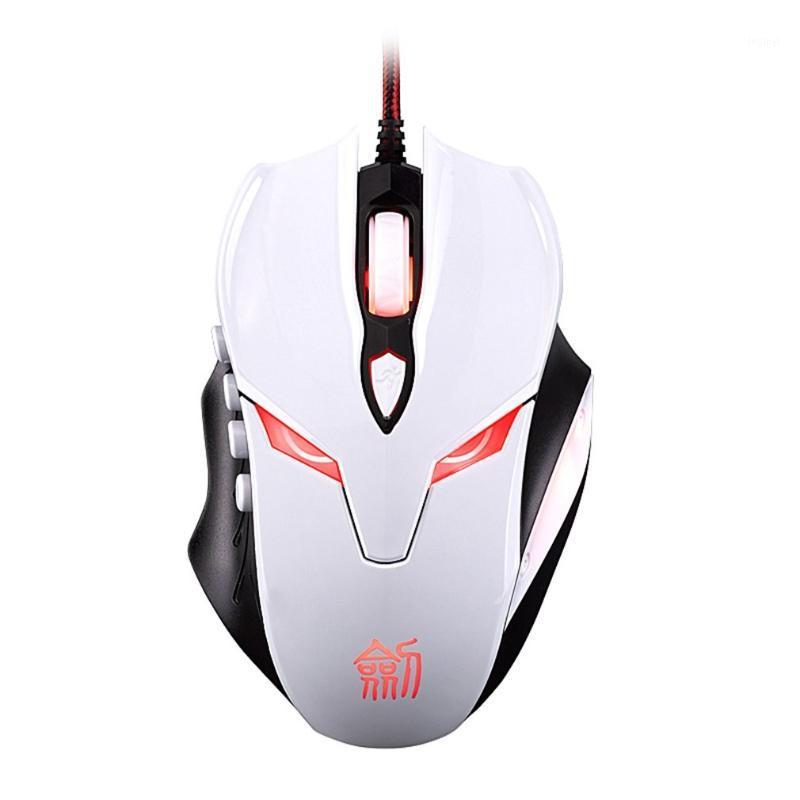 

JS-L1 LED USB Wired Optical Game Mouse Adjustable 3200 DPI Laptop 8 Buttons1