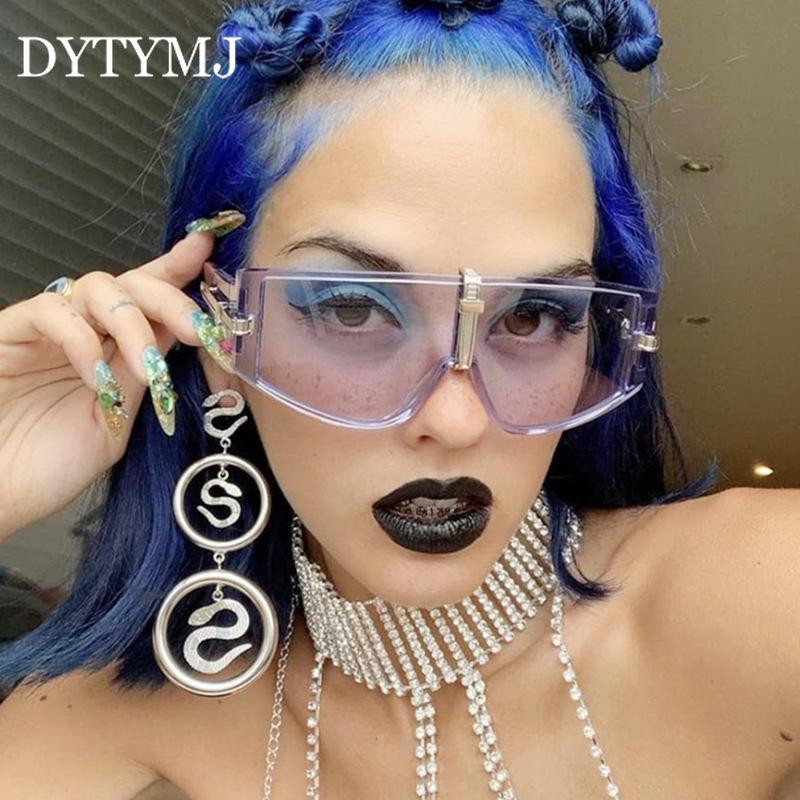 

DYTYMJ Oversized Sunglasses Women Cat Eye Sunglasses Women/Men Vintage Punk Glasses Retro Shades Women Gafas De Sol Para Hombre