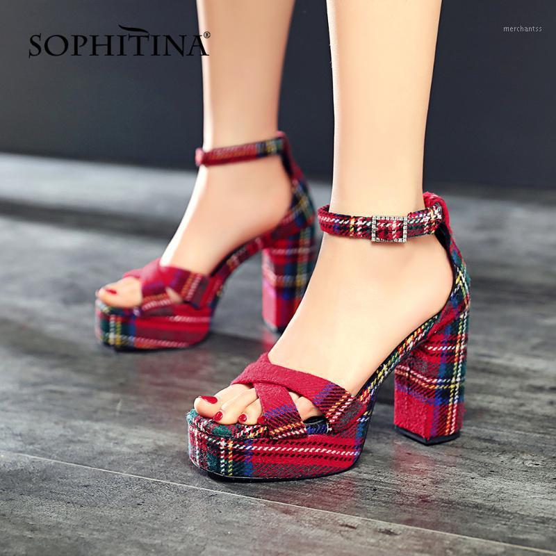 

BESCONE Women's Sandals Fashion Mature New High Quality Handmade Sandals Women Super High Heel Platform Party Shoes Women BO6471, Black