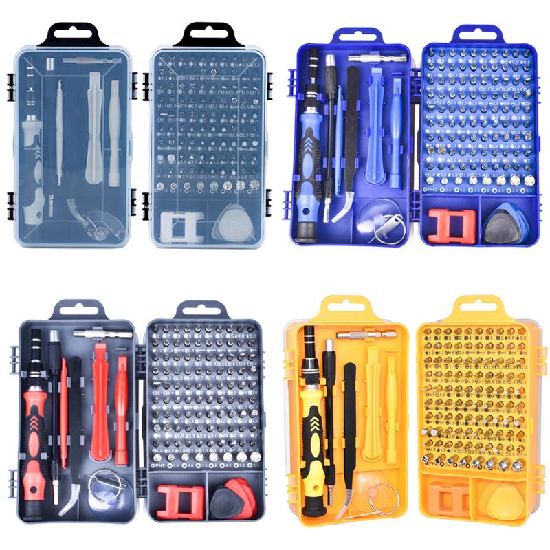 

115 in 1 Screwdriver Set Multi-function Computer PC Mobile Phone Digital Electronic Device Repair Hand Home Tools Bit
